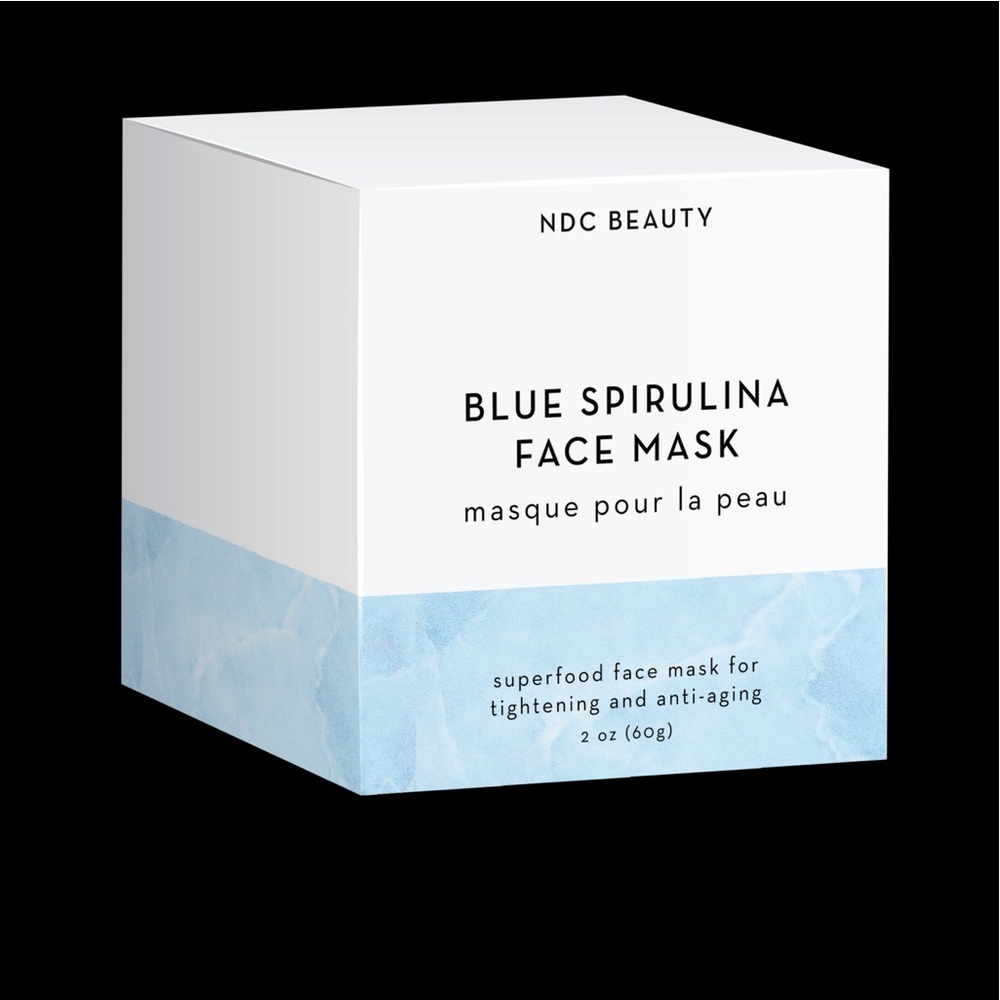 Blue Spirulina Face Mask (anti-aging)— Brand New!